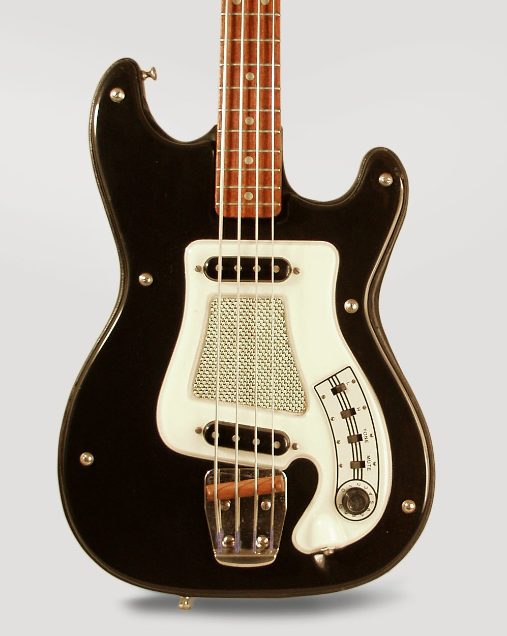 Hagstrom Bass I Model FB Solid Body Electric Bass Guitar (1966)