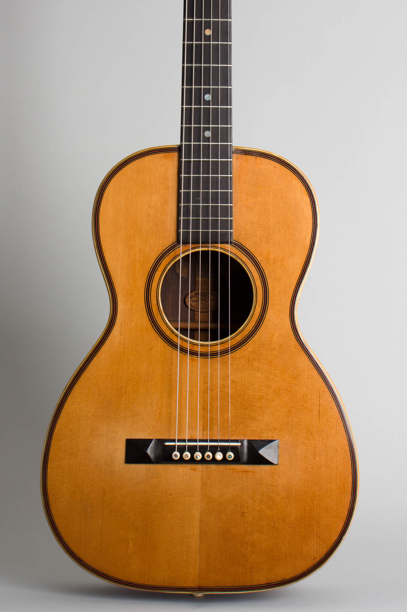 Wulschner & Sons Regal Model 102S Flat Top Acoustic Guitar (1898)