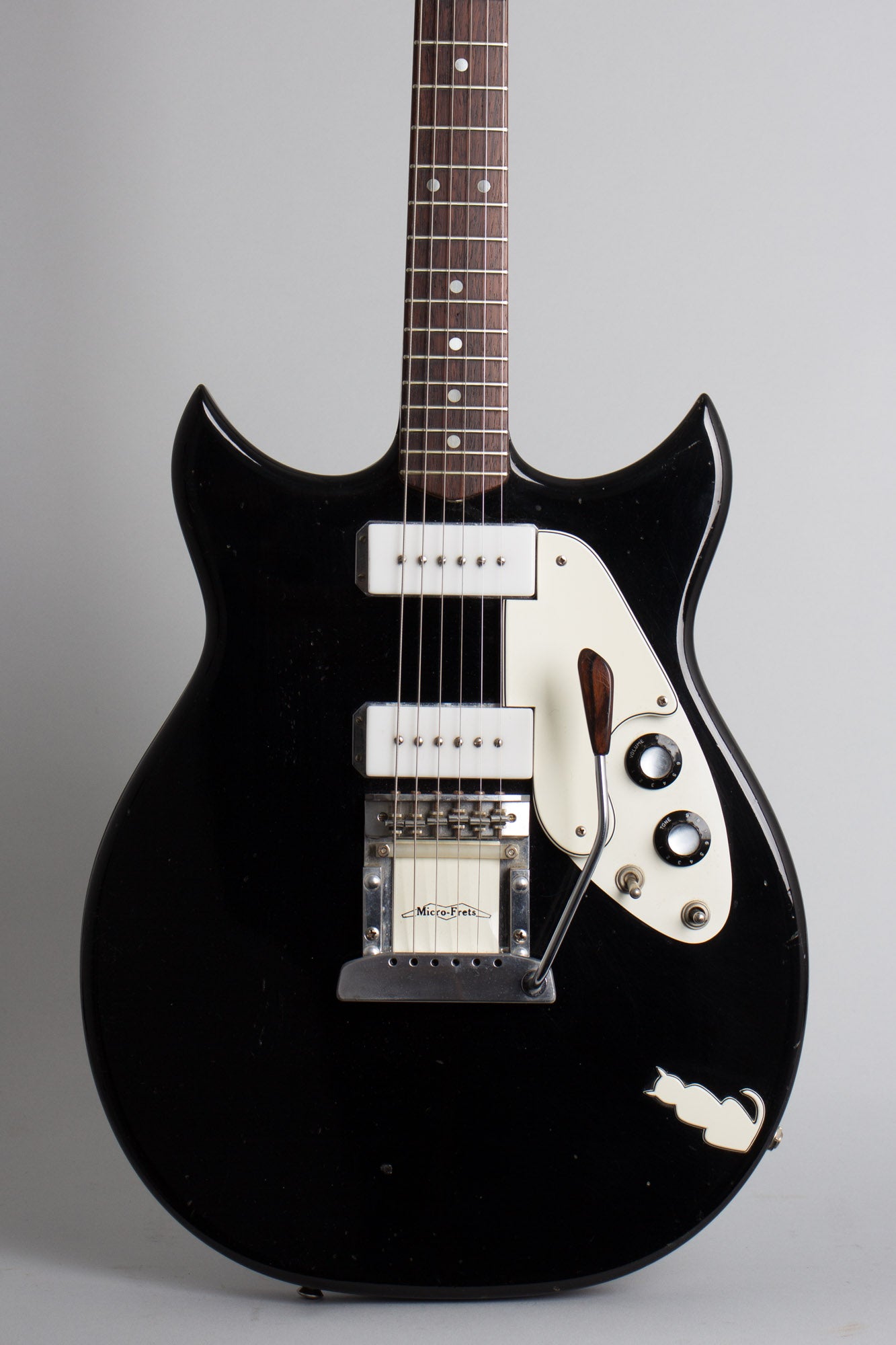 Micro-Frets Signature Made For Tommy Cash & The Tom Cats Semi-Hollow Body Electric Guitar (1970)
