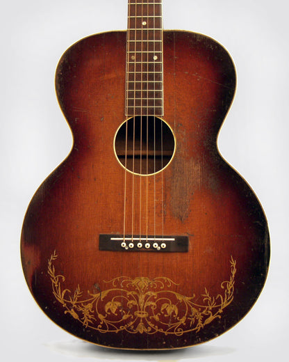 Kay Oahu ""All American"" Jumbo #71K Flat Top Acoustic Guitar (1938)