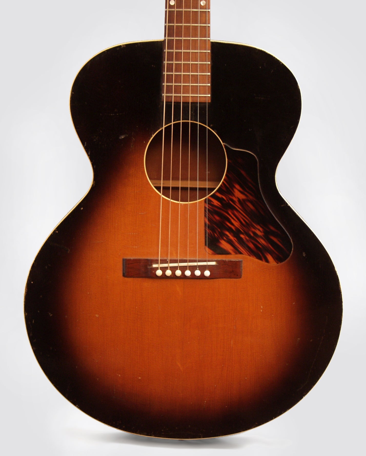 Gibson Carson Robison Recording King Model K Jumbo Flat Top Acoustic Guitar (1940)