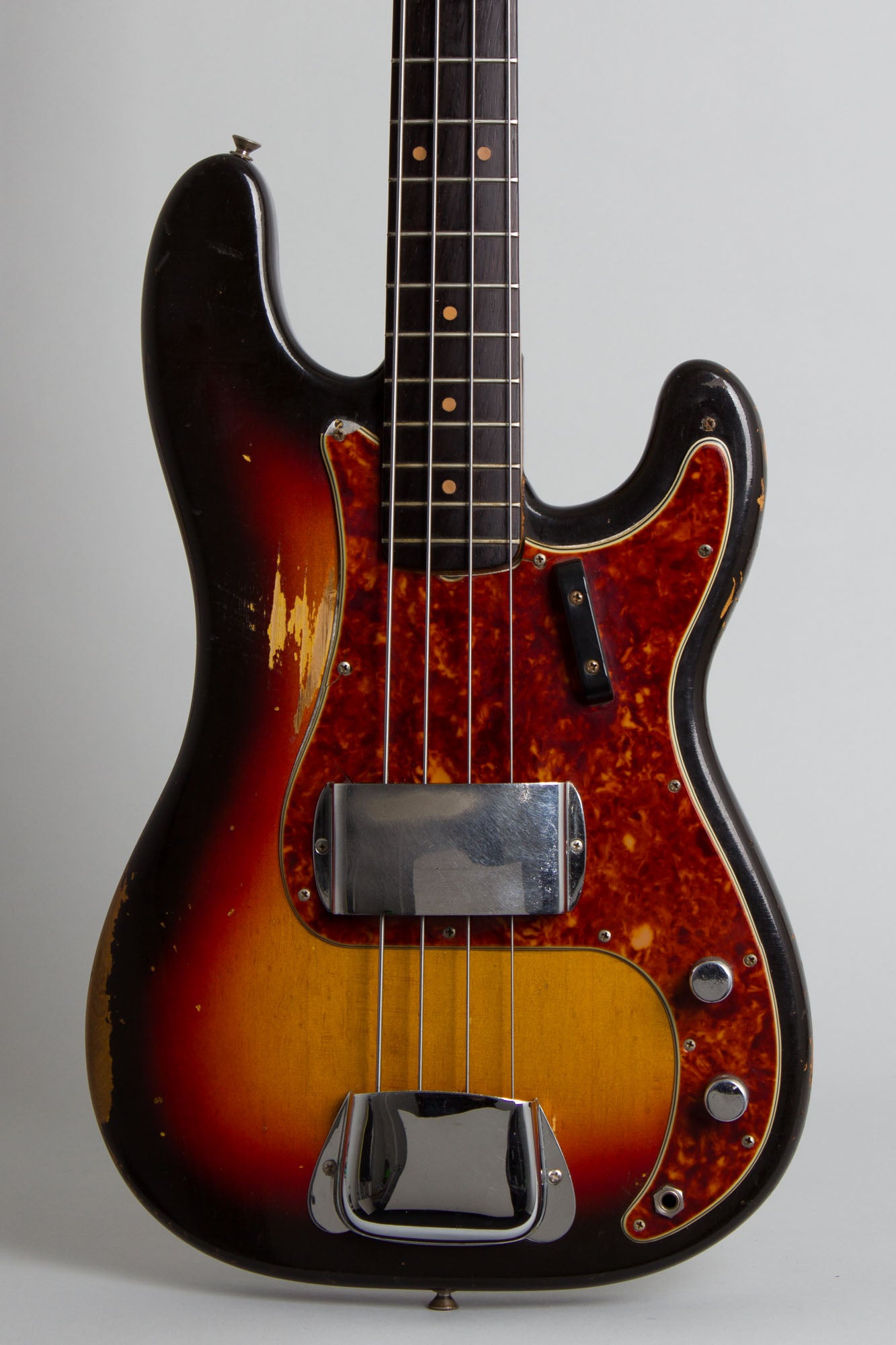 Fender Precision Bass Solid Body Electric Bass Guitar (1963)