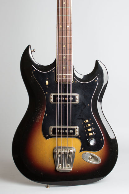 Hagstrom 8-String Bass H-8 Solid Body Electric Bass Guitar (1968)