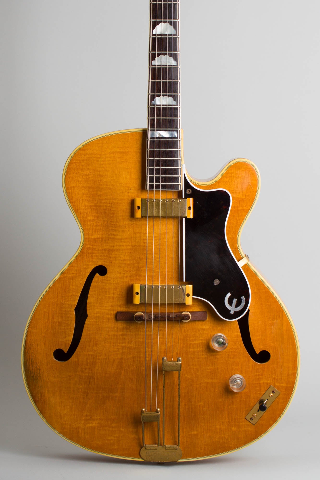 Epiphone Zephyr Deluxe Cutaway Arch Top Hollow Body Electric Guitar (1954)