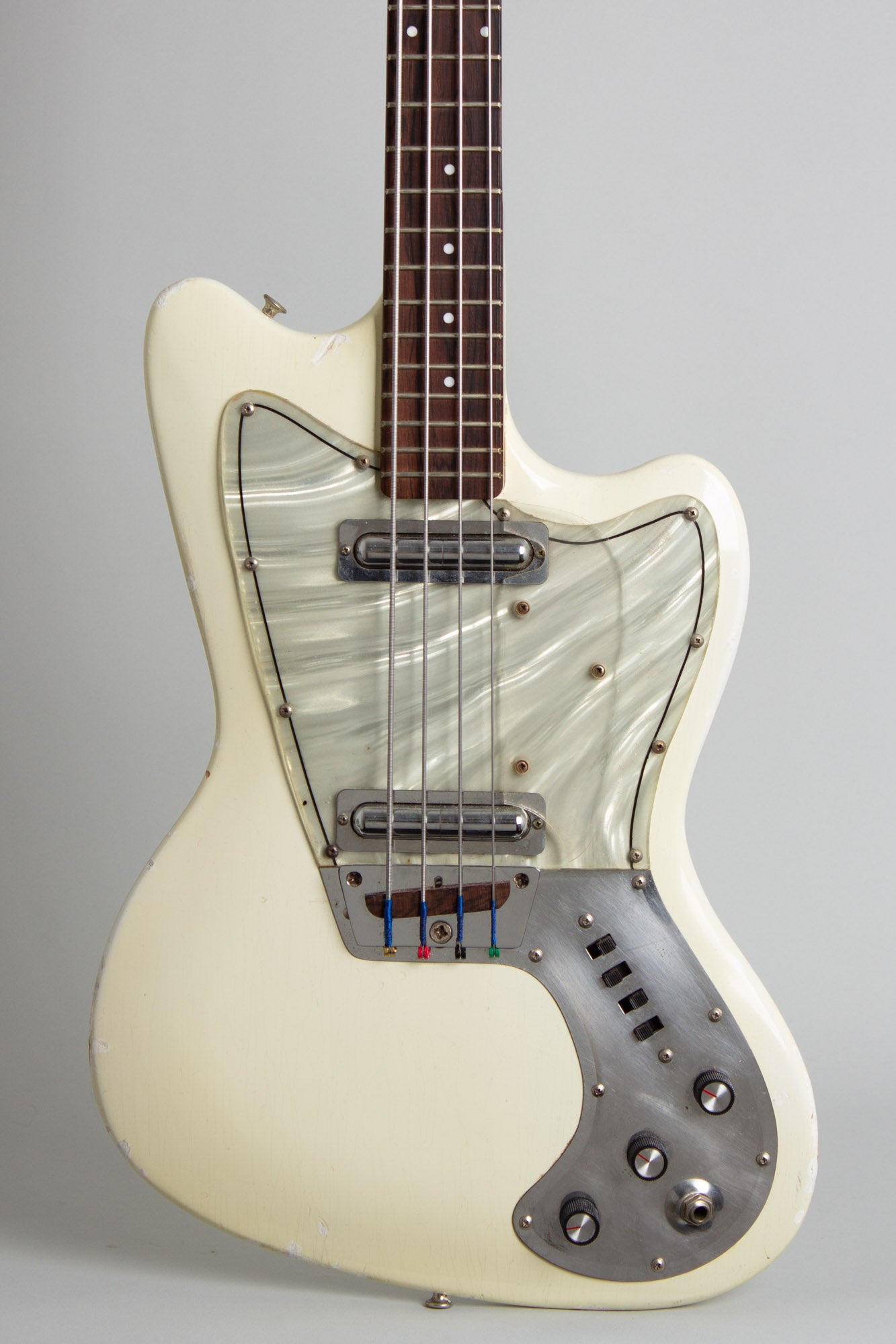 Danelectro Dane D2B4 Owned by Jeff Tweedy of Wilco Solid Body Electric Bass Guitar (1967)