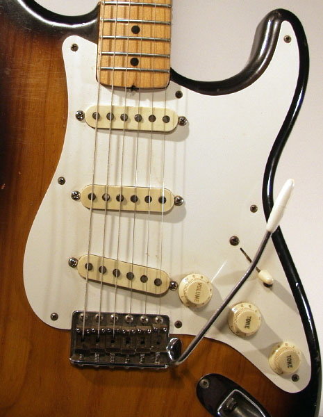 Fender Stratocaster Solid Body Electric Guitar (1955)