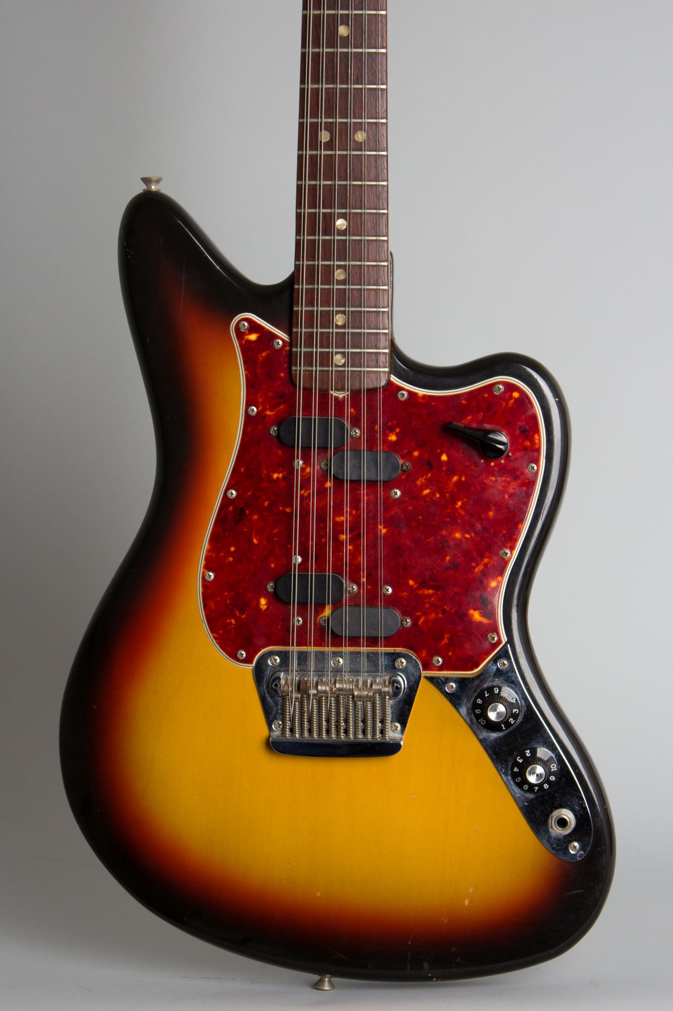Fender Electric XII Owned and used by Elliott Sharp 12 String Solid Body Electric Guitar (1966)