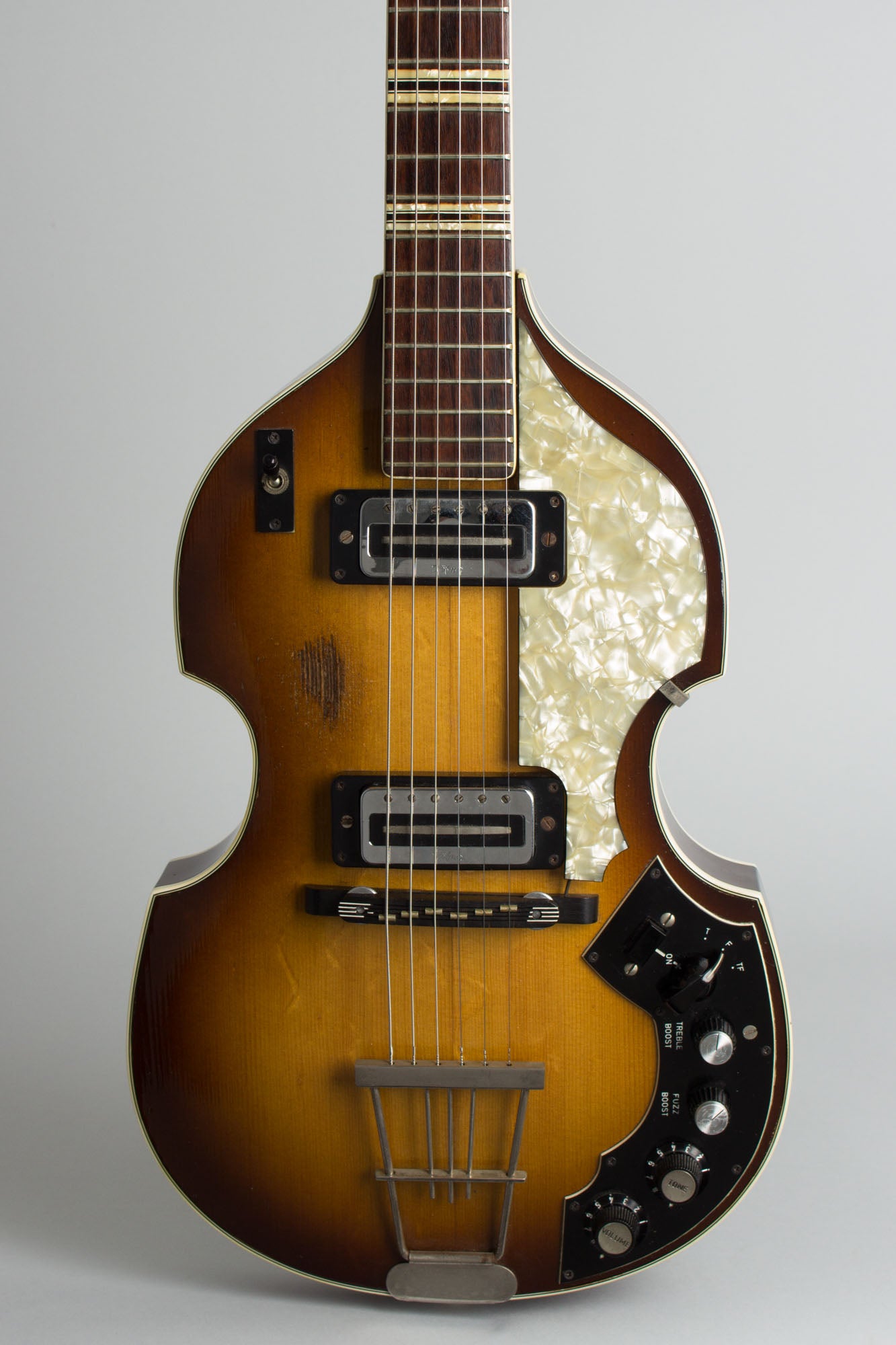 Hofner Model 459TZ Semi-Hollow Body Electric Guitar (1968)