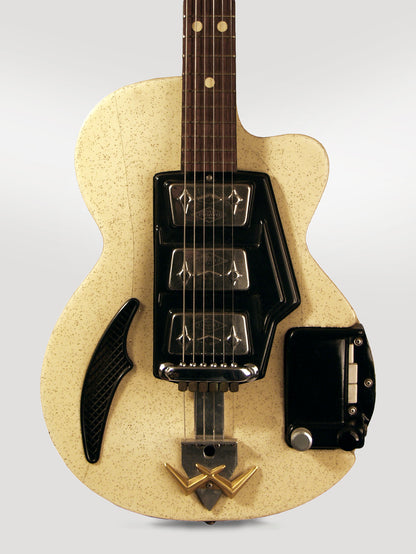 Wandre Noble V-653 Soloist Semi-Hollow Body Electric Guitar (1962)