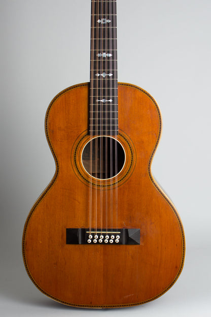 Oscar Schmidt Bruno/Stella Hauver Conversion 12 String Flat Top Acoustic Guitar (1925)