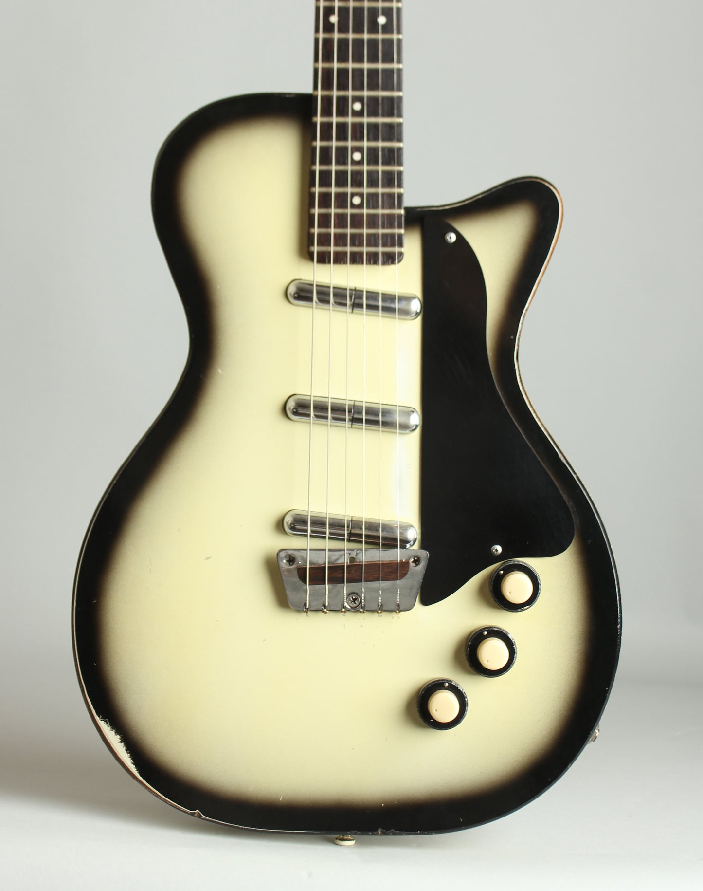 Danelectro Silvertone Model 1305 Semi-Hollow Body Electric Guitar (1958)