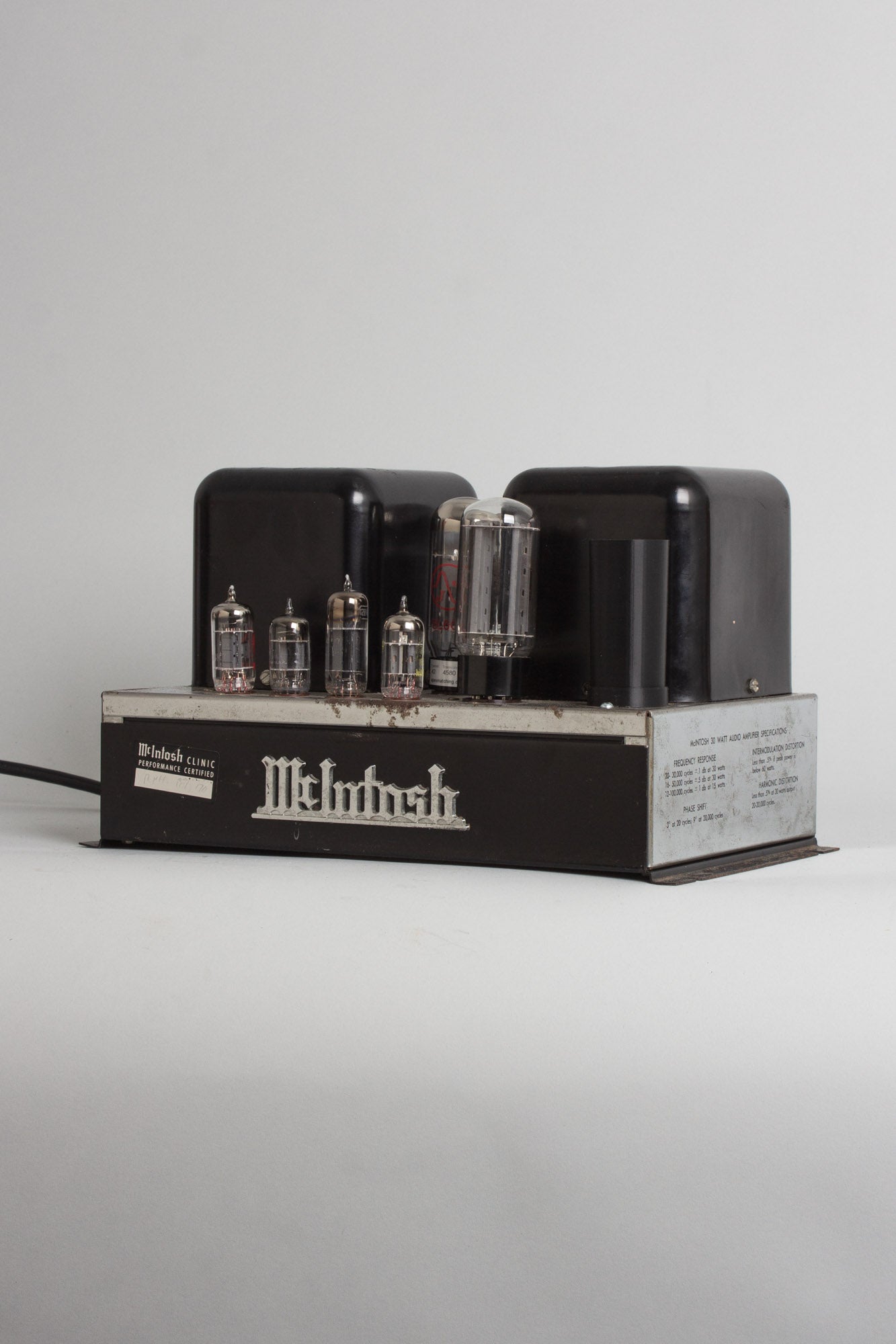 McIntosh MC-30 Mono Hi-Fi Tube Amplifier (1967)