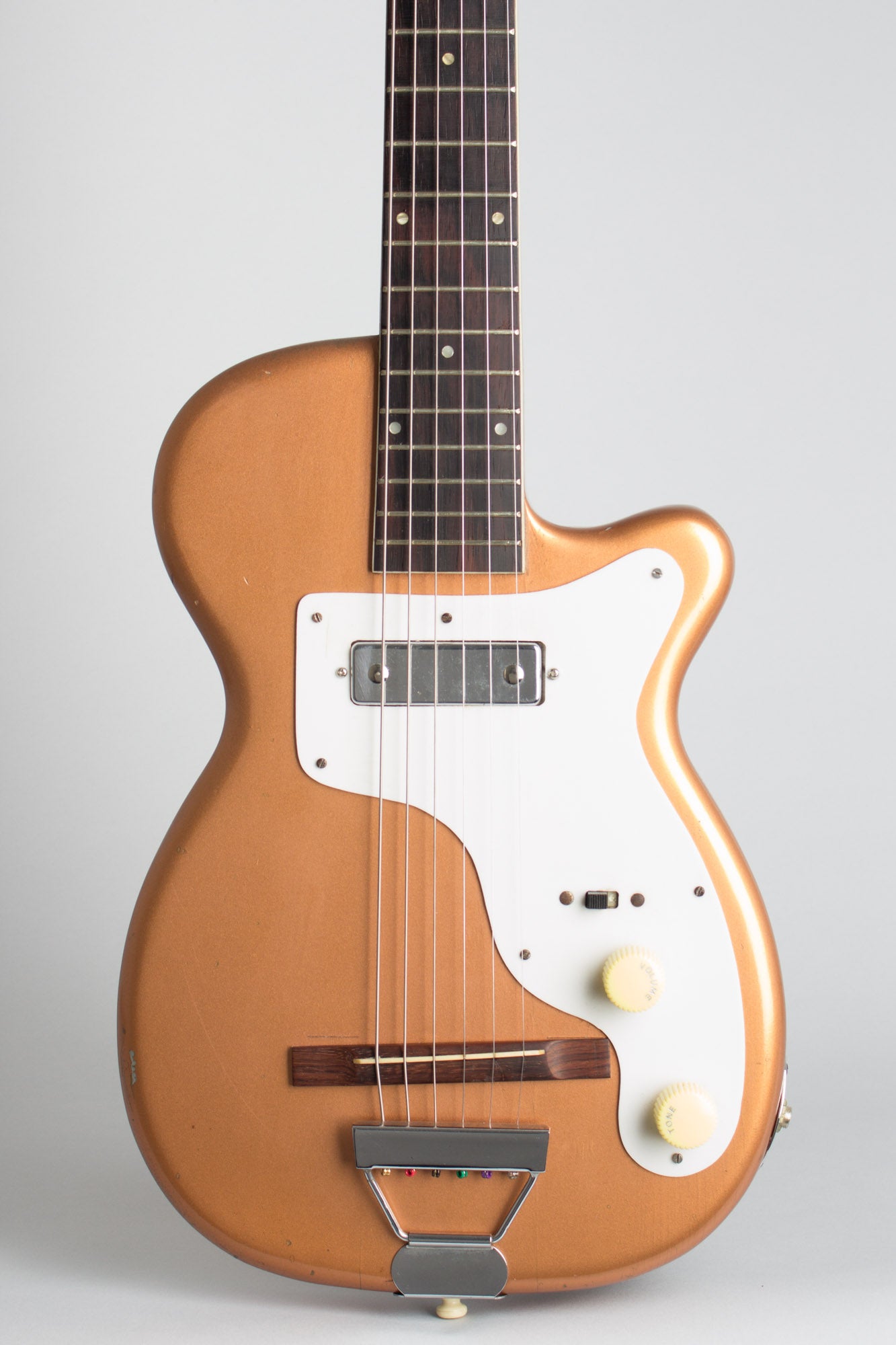 Harmony H-44 Stratotone Solid Body Electric Guitar (1955)