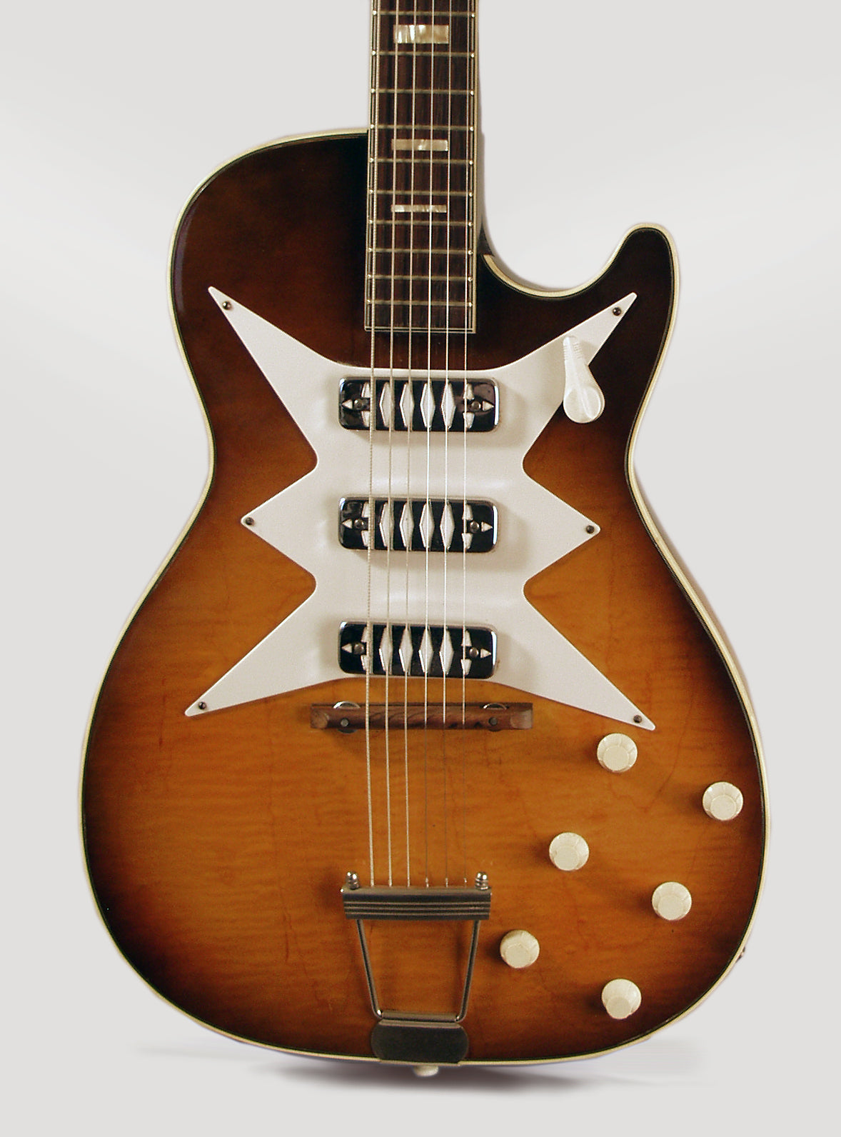 Harmony Airline Model 7209 Semi-Hollow Body Electric Guitar (1961)