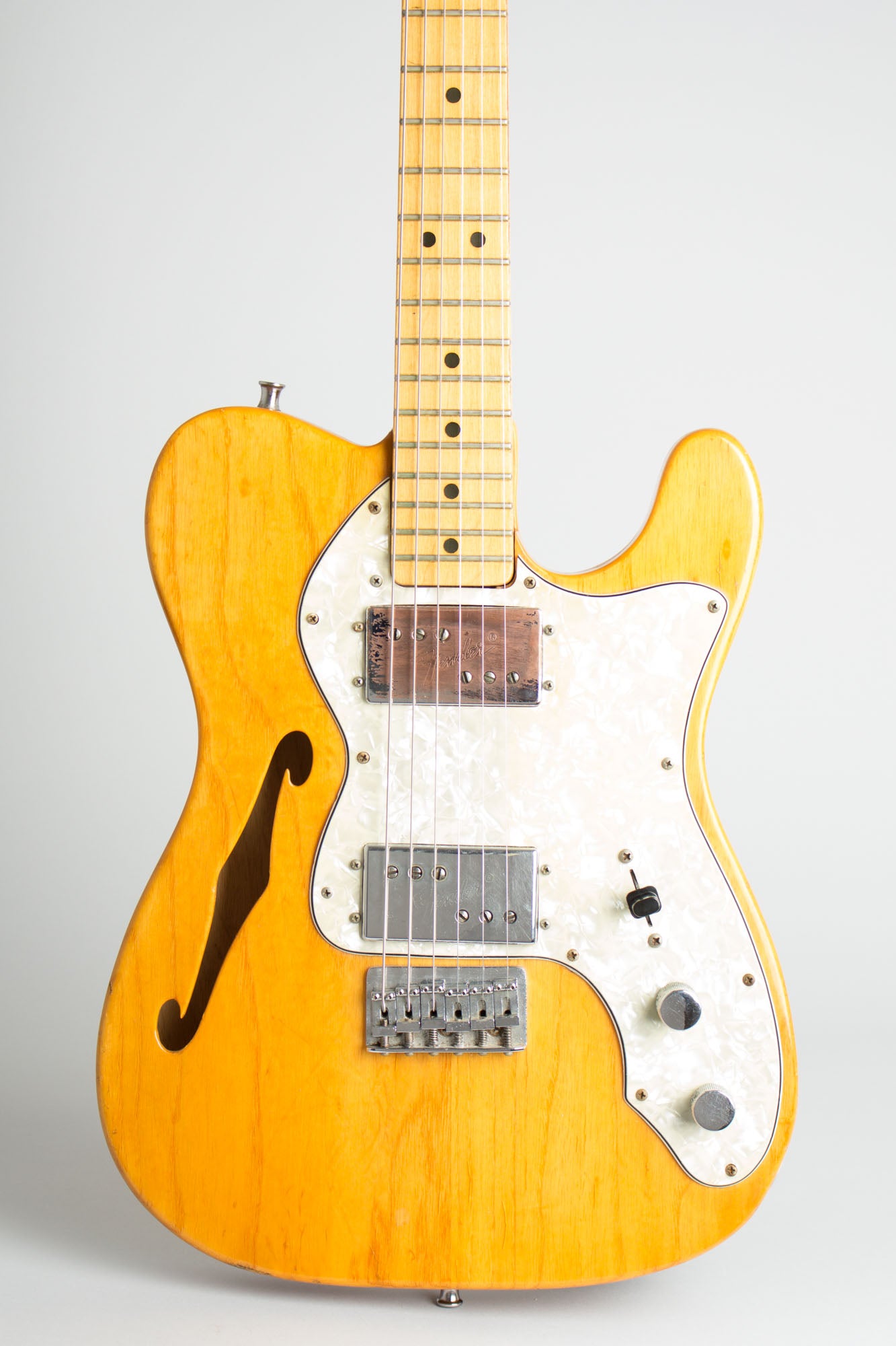 Fender Telecaster Thinline Solid Body Electric Guitar (1972)
