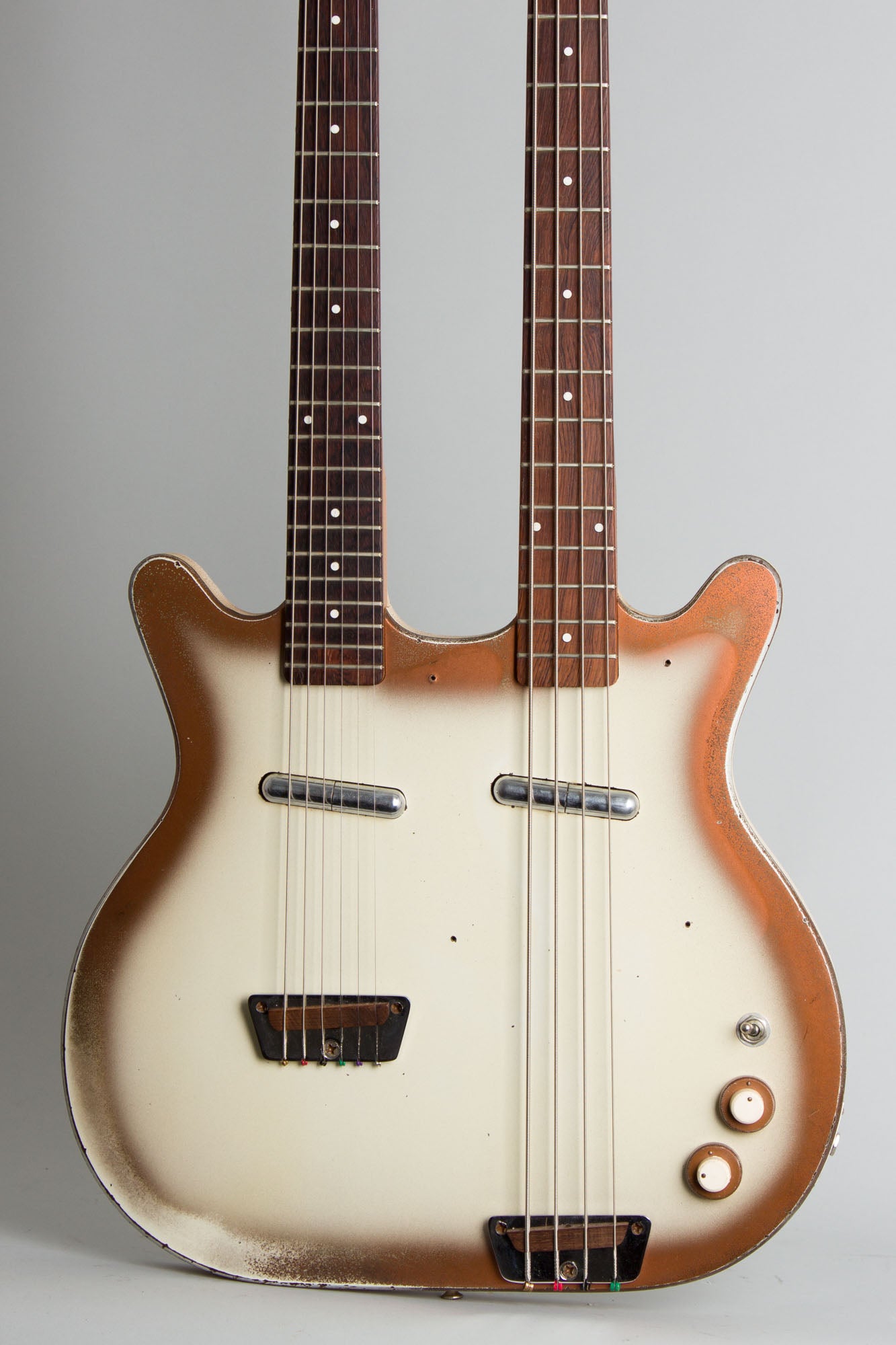 Danelectro Doubleneck Model 3923 Semi-Hollow Body Electric Guitar (1964)