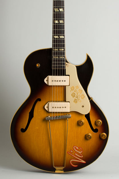 Gibson ES-295 Sunburst Custom Arch Top Hollow Body Electric Guitar (1953)