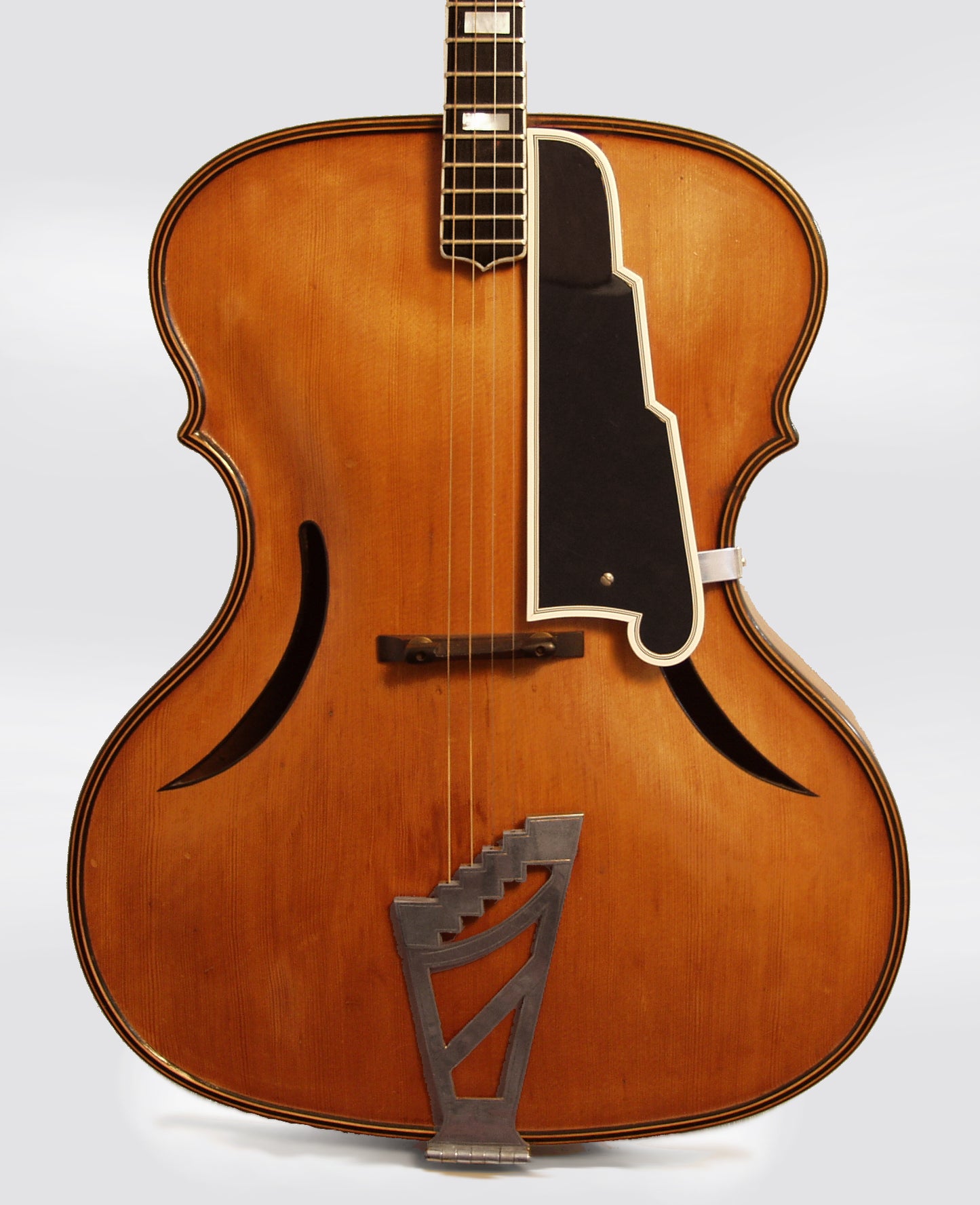 Wilkanowski with D'Angelico neck and hardware Arch Top Acoustic Tenor Guitar (early 1940's)