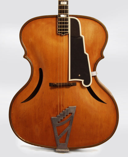 Wilkanowski with D'Angelico neck and hardware Arch Top Acoustic Tenor Guitar (early 1940's)