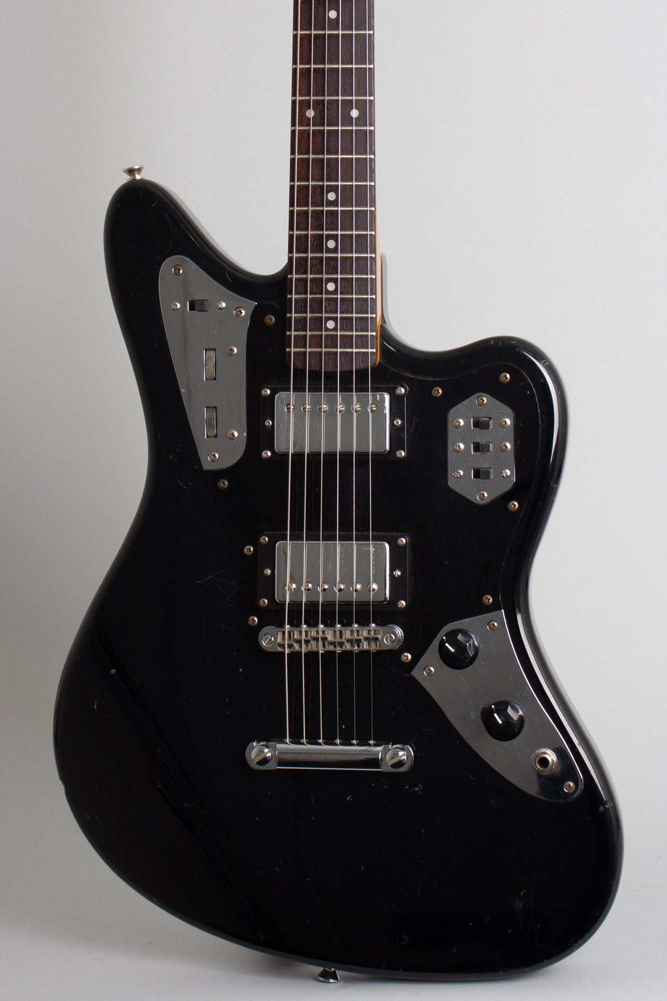 Fender JGS J-Craft Jaguar Special HH Black Solid Body Electric Guitar (2006)