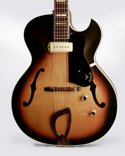Guild CE-100D Arch Top Hollow Body Electric Guitar (1960)