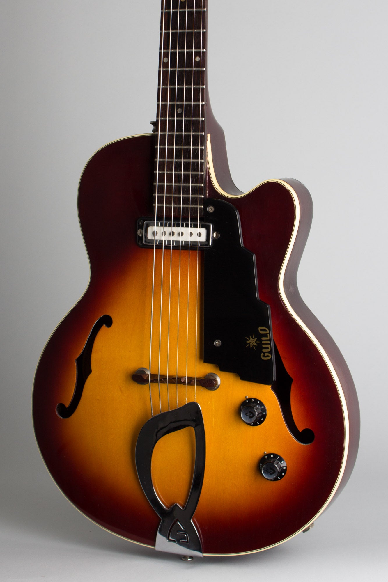 Guild M-65 SB Thinline Hollow Body Electric Guitar (1966)