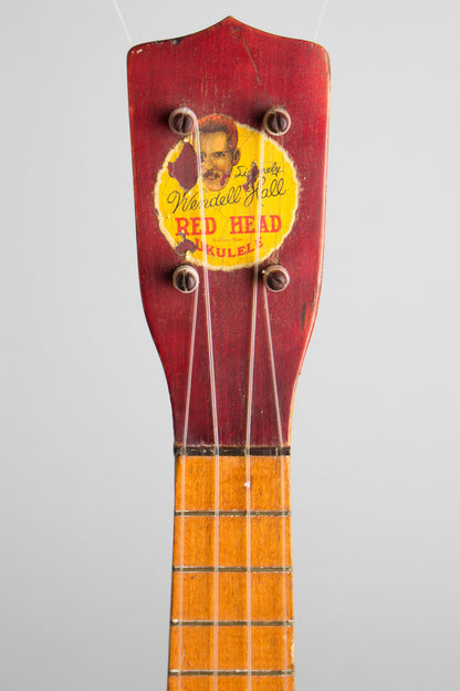 Regal Wendell Hall Red Head Soprano Ukulele (1926)