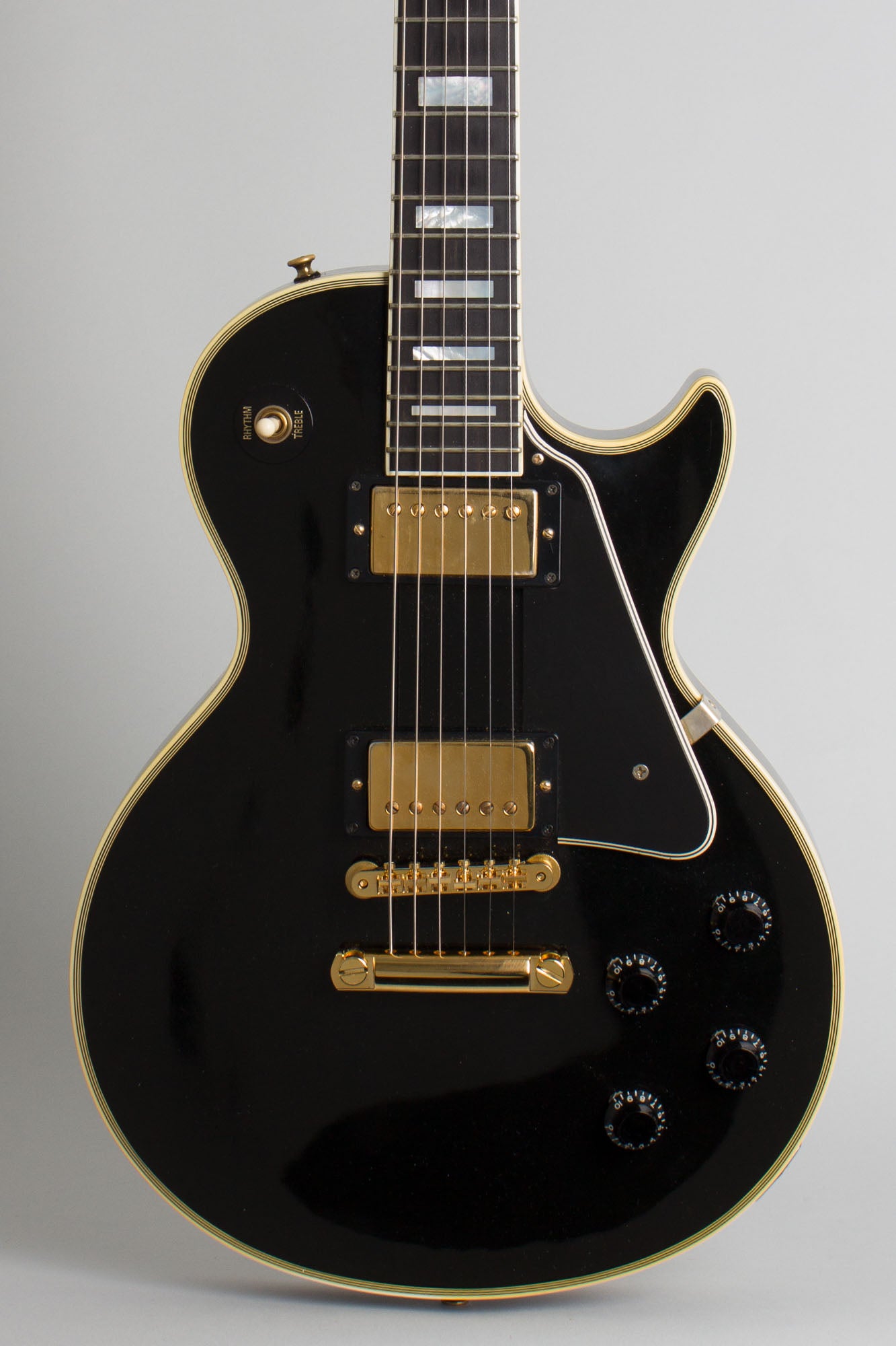 Gibson Les Paul Custom LPB-7 Solid Body Electric Guitar (2002)