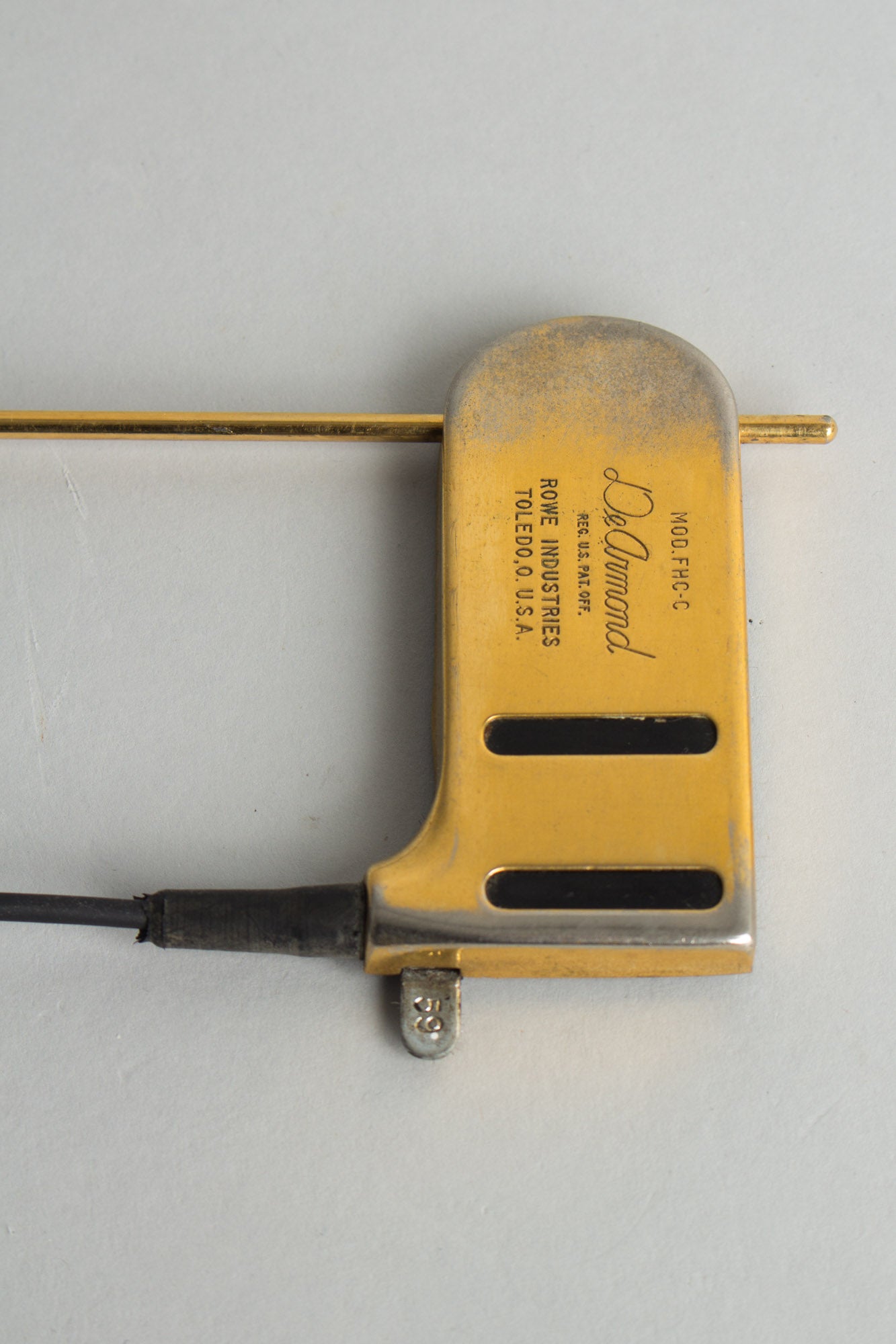 DeArmond FH-C Guitar Mike Archtop Guitar Pickup (1960s)