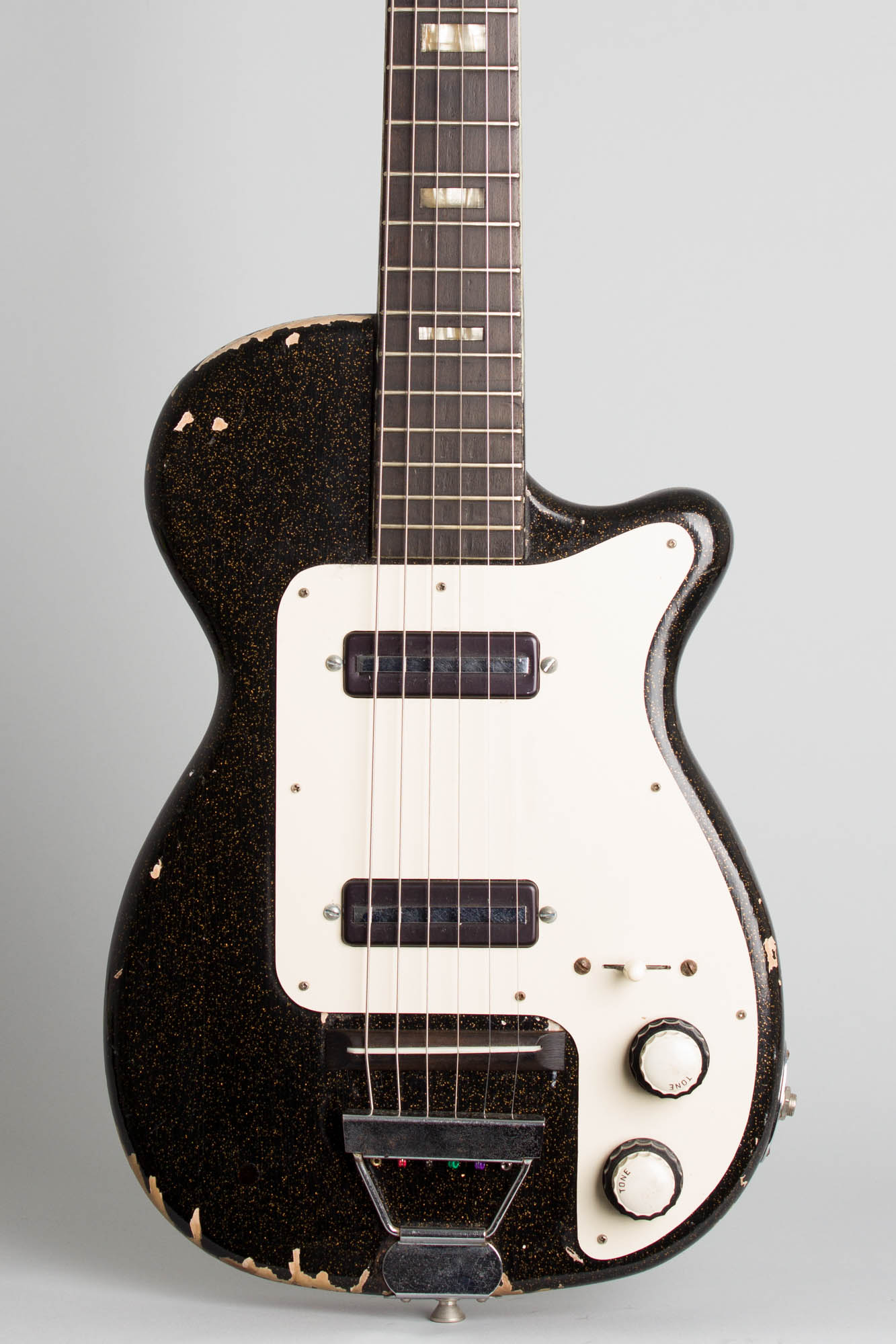 Harmony H-88 Stratotone Doublet Solid Body Electric Guitar (1956)