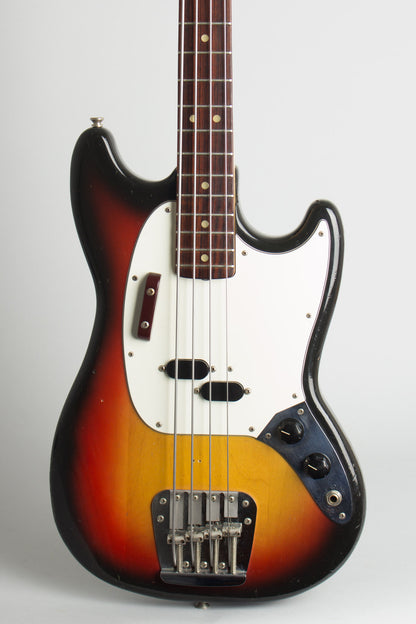 Fender Mustang Solid Body Electric Bass Guitar (1975)