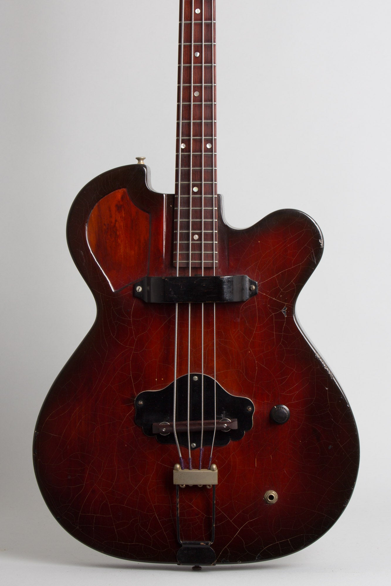 Dopyera Brothers DB Original Prototype Hollow Body Electric Bass Guitar (1959)
