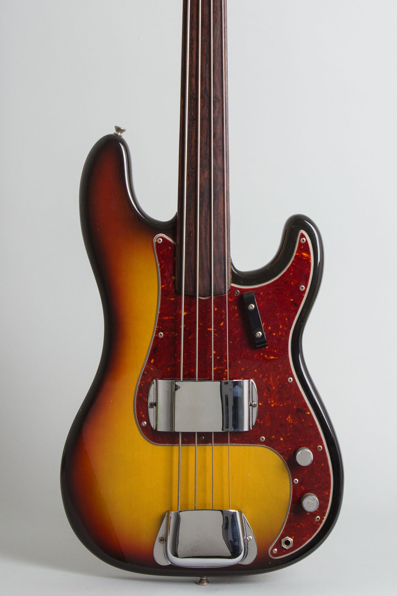 Fender Precision Fretless Solid Body Electric Bass Guitar (1971)