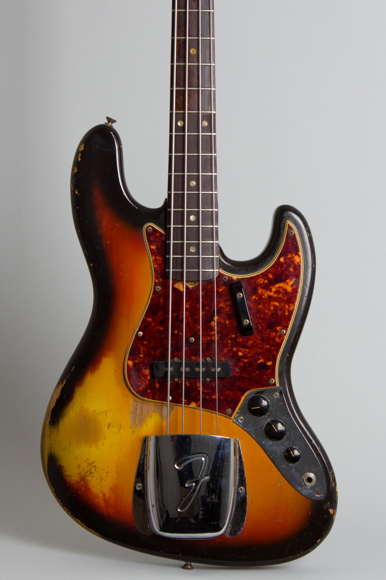 Fender Jazz Bass Solid Body Electric Bass Guitar (1965)