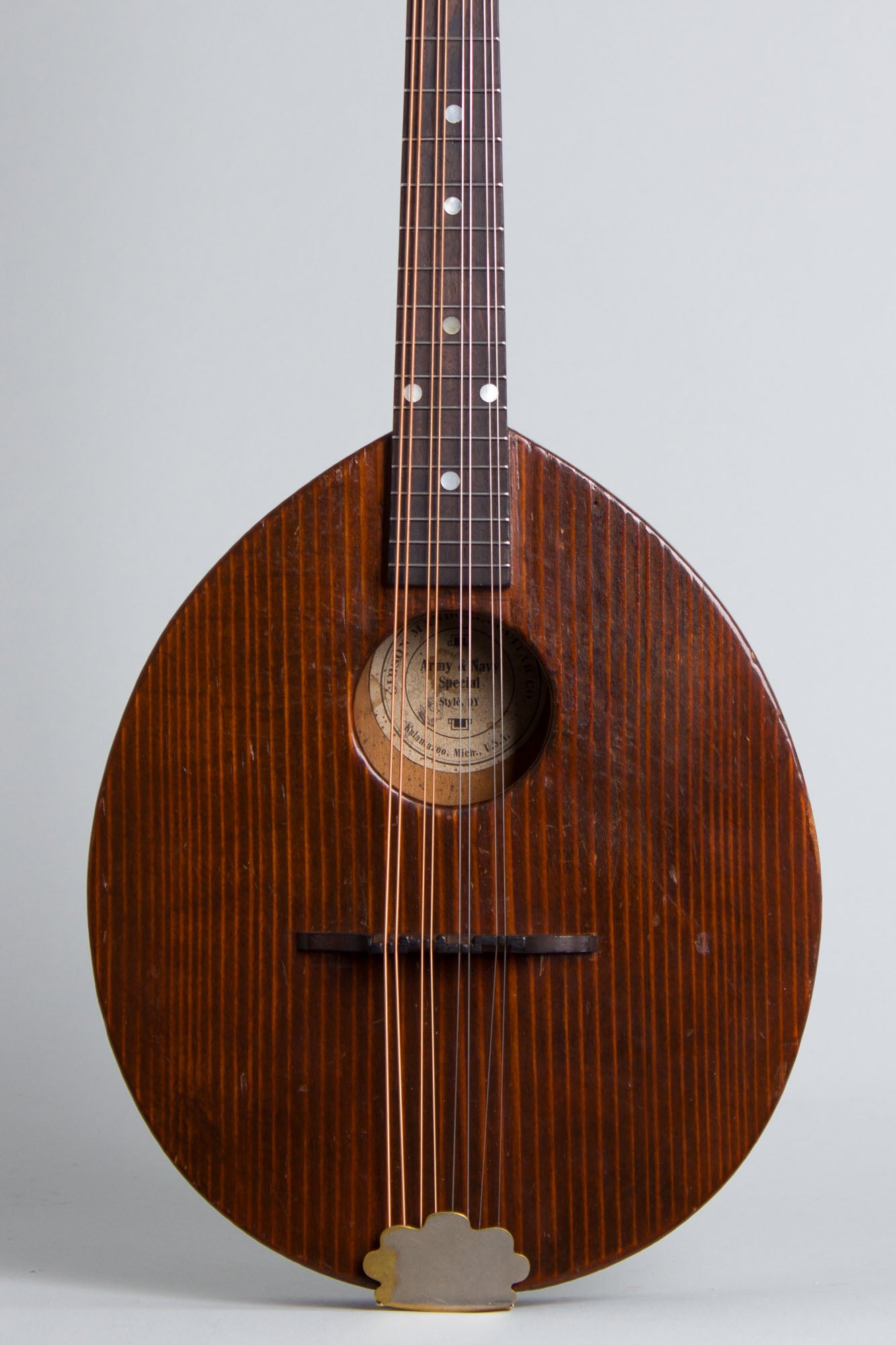 Gibson Style DY Army-Navy Special Flat Top Mandolin (1919)
