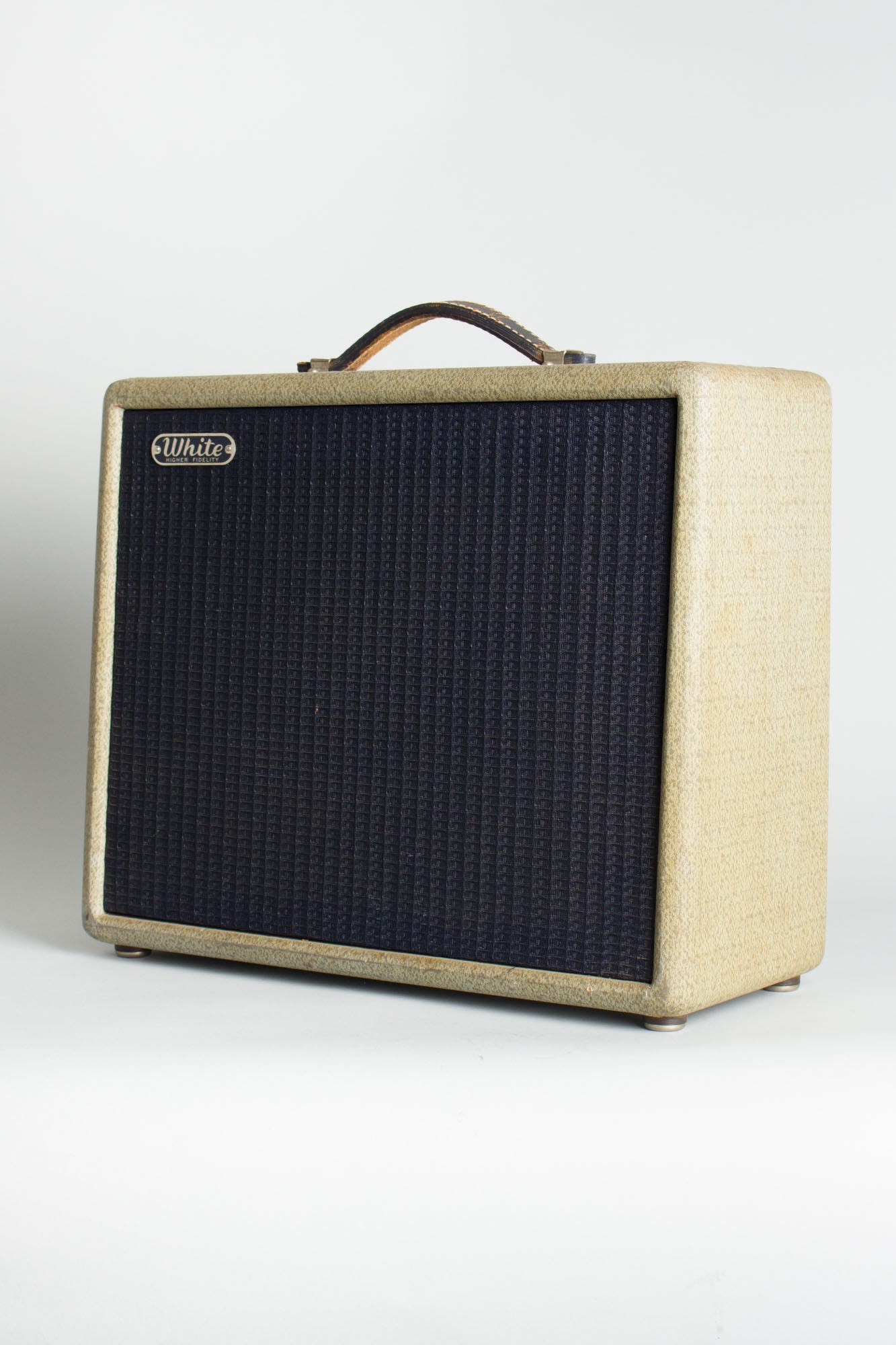 Fender White Model 80 Tube Amplifier (1956)