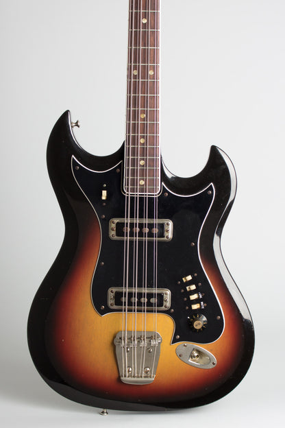 Hagstrom 8-String Bass H-8 Solid Body Electric Bass Guitar (1968)