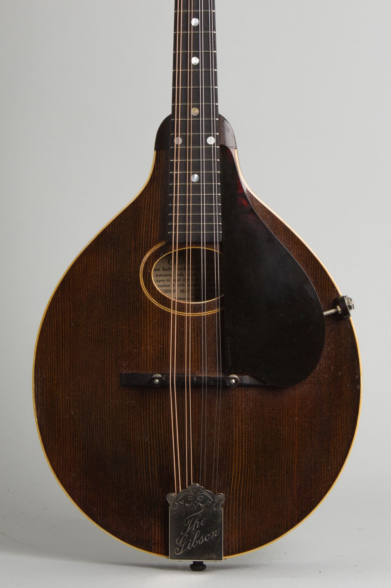 Gibson Style A Snakehead Carved Top Mandolin (1923)