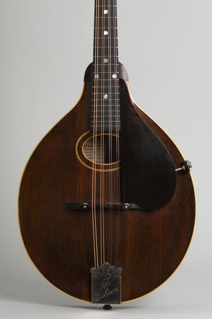 Gibson Style A Snakehead Carved Top Mandolin (1923)
