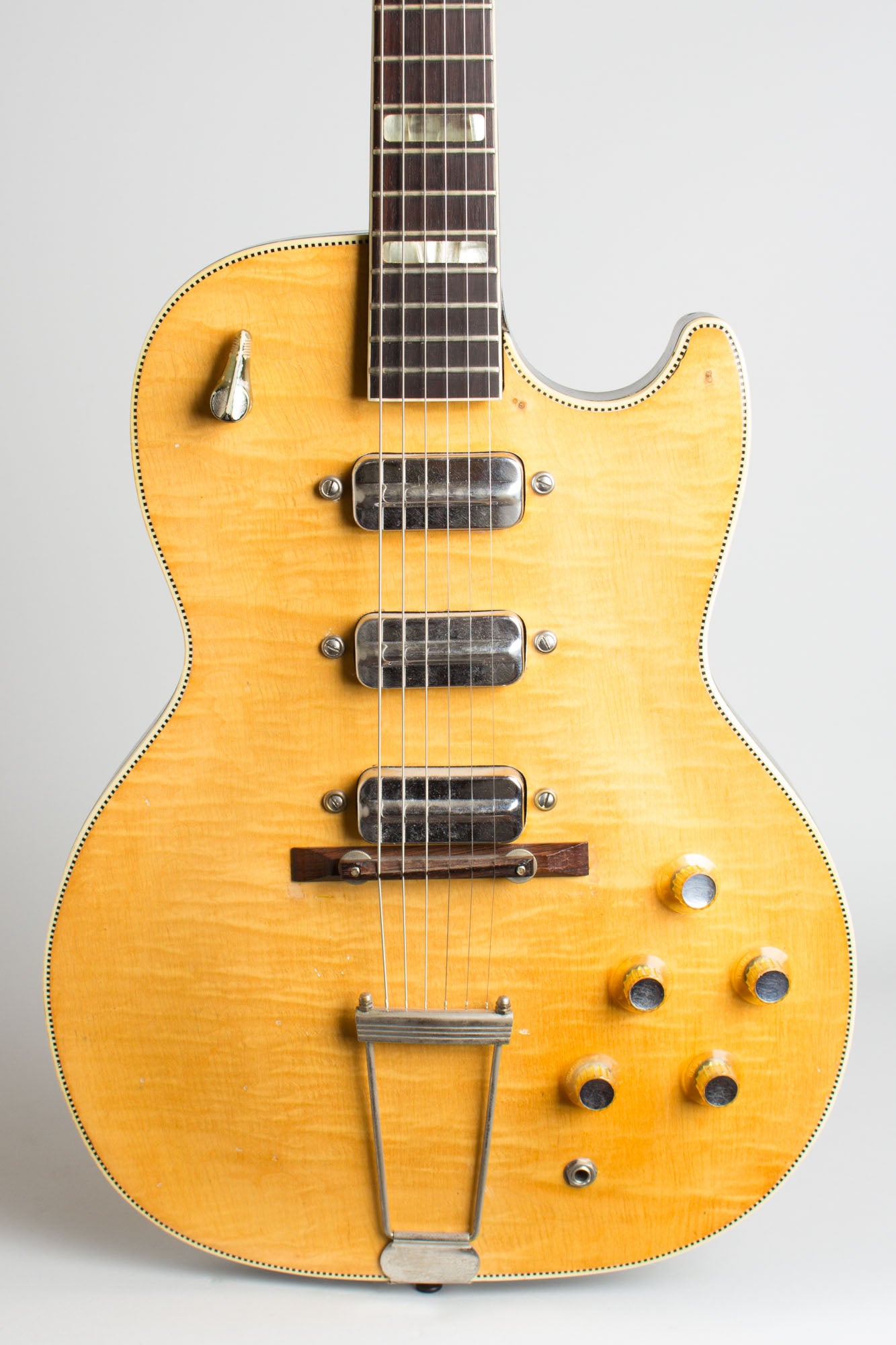 Kay Silvertone Model 1445L Thinline Hollow Body Electric Guitar (1962)