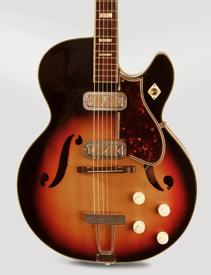Harmony Meteor H-70 Arch Top Hollow Body Electric Guitar (1959)