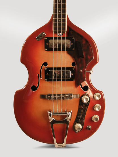 Vox Astro IV Hollow Body Electric Bass Guitar (1968)