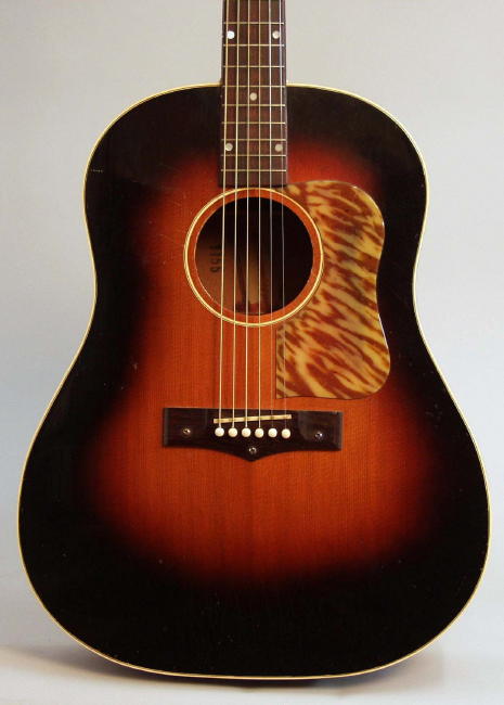 National Model 1155 Flat Top Acoustic Guitar (1953)