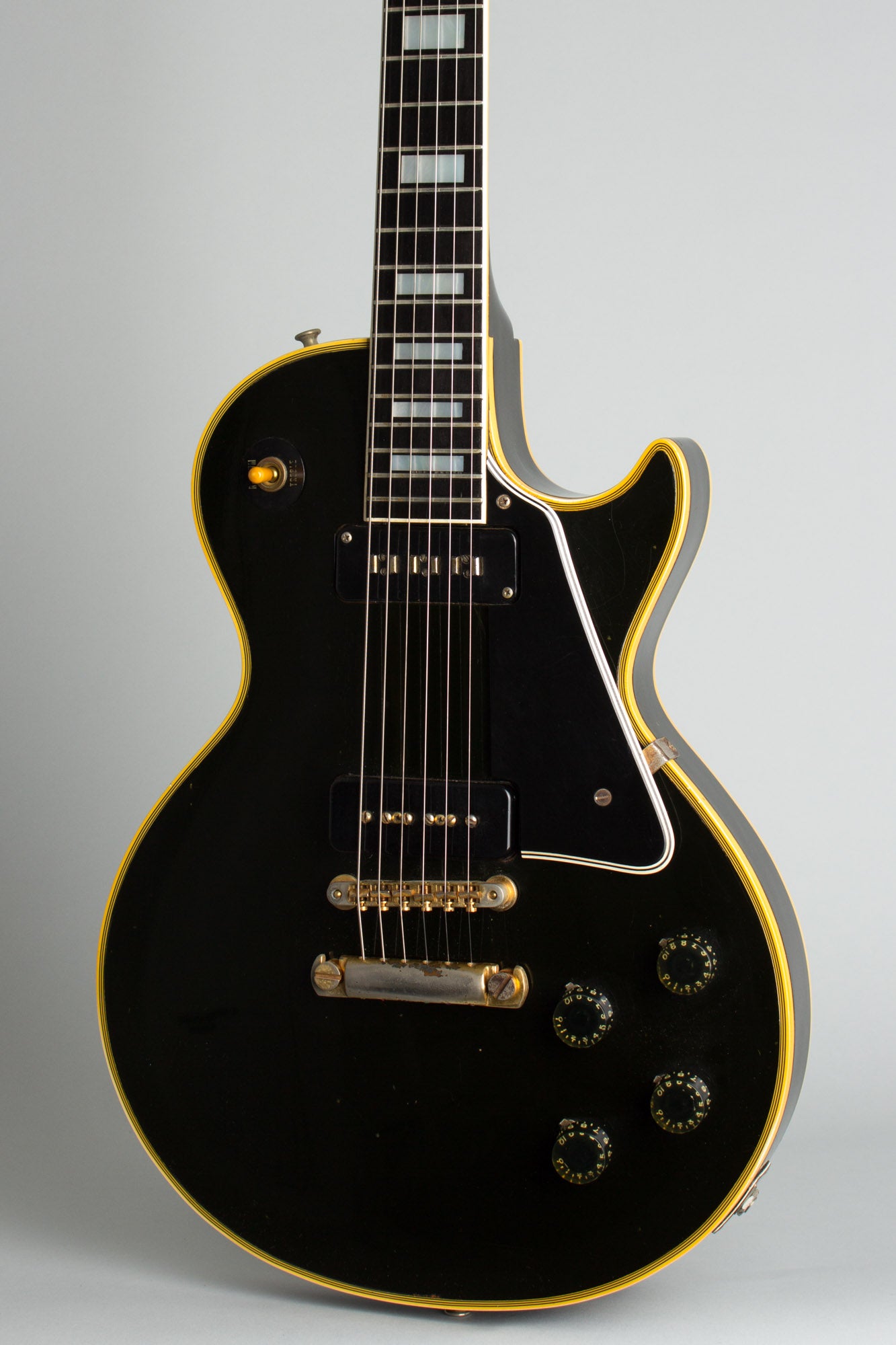 Gibson Les Paul Custom Solid Body Electric Guitar (1955)