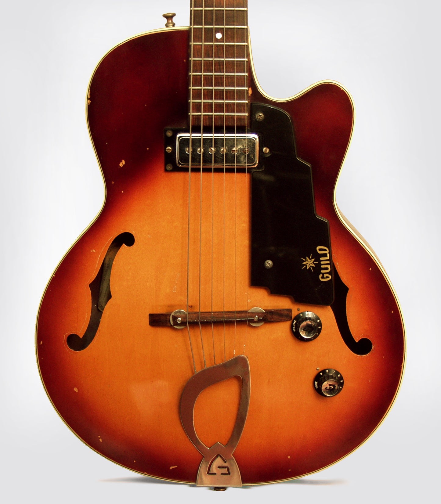Guild M-65 3/4 Thinline Hollow Body Electric Guitar (1965)