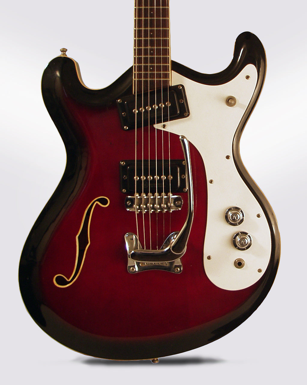 Mosrite Combo Model Thinline Hollow Body Electric Guitar (1967)