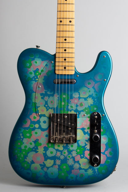 Fender Blue Floral Telecaster Solid Body Electric Guitar (2001)