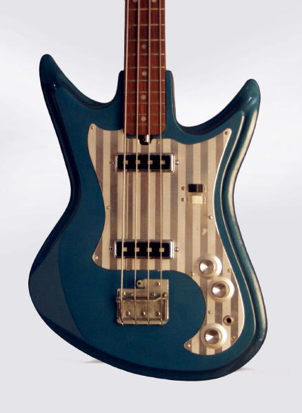 Teisco KB-2 Solid Body Electric Bass Guitar (1967)