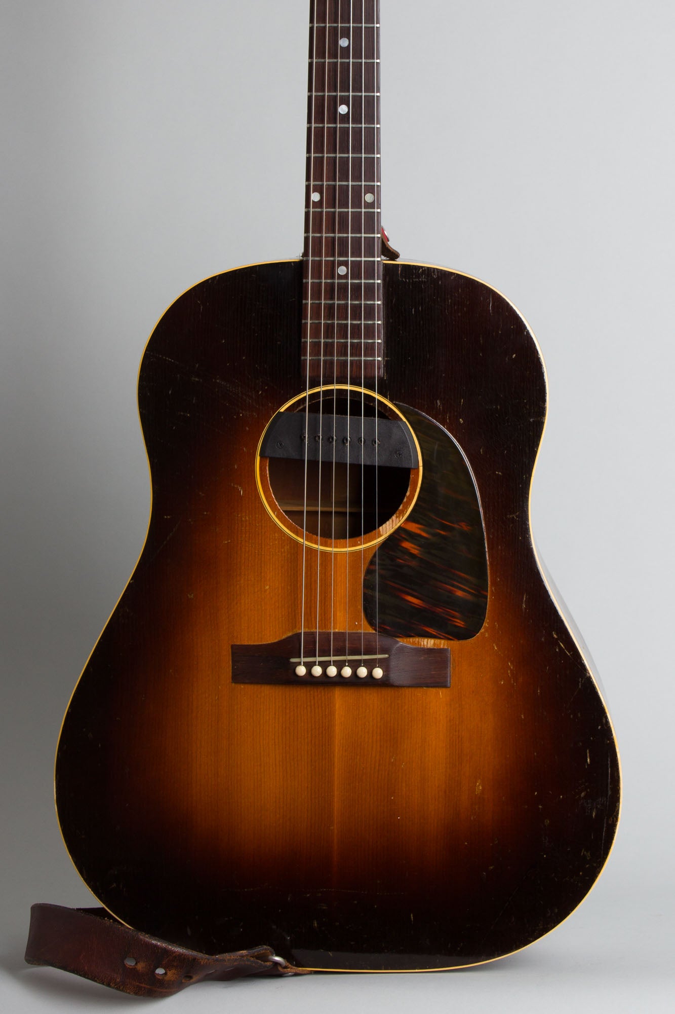 Gibson J-45 Banner Owned and Used by Jeff Tweedy of Wilco Flat Top Acoustic Guitar (1945)