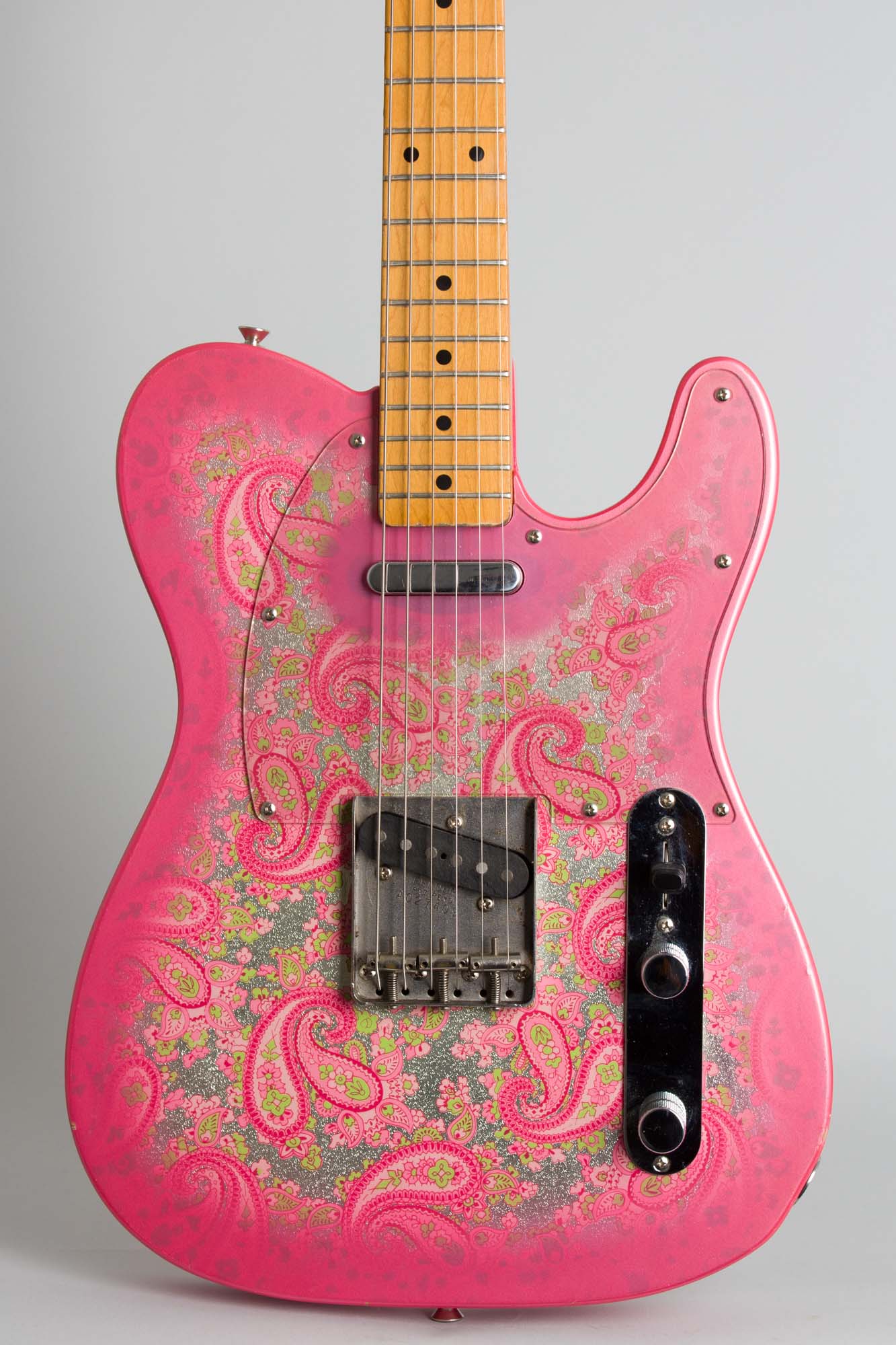Fender TL 69-75 Paisley Telecaster Solid Body Electric Guitar (1986)